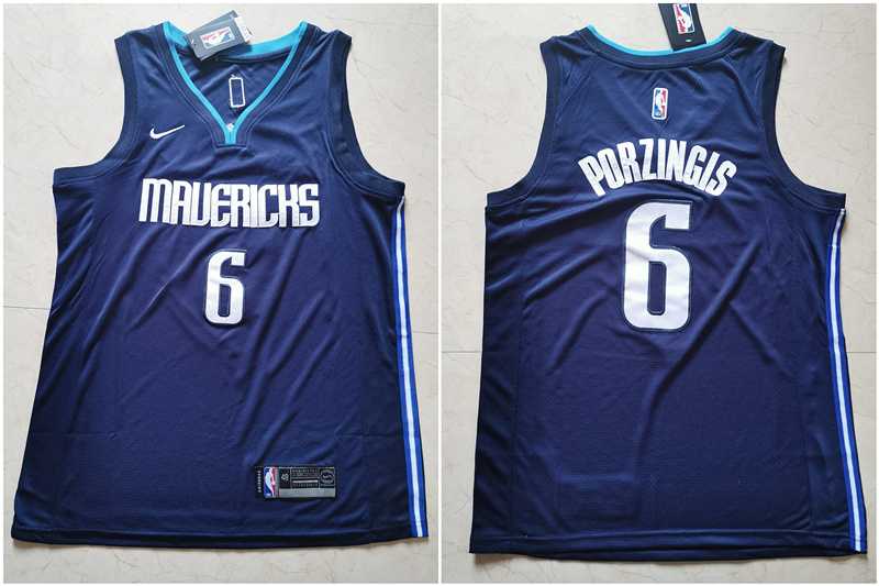 Mavericks 6 Kristaps Porzingis Navy Nike Swingman Jersey (2),We sell and wholesale Mavericks 6 Kristaps Porzingis Navy Nike Swingman Jersey (2) on line form chian!